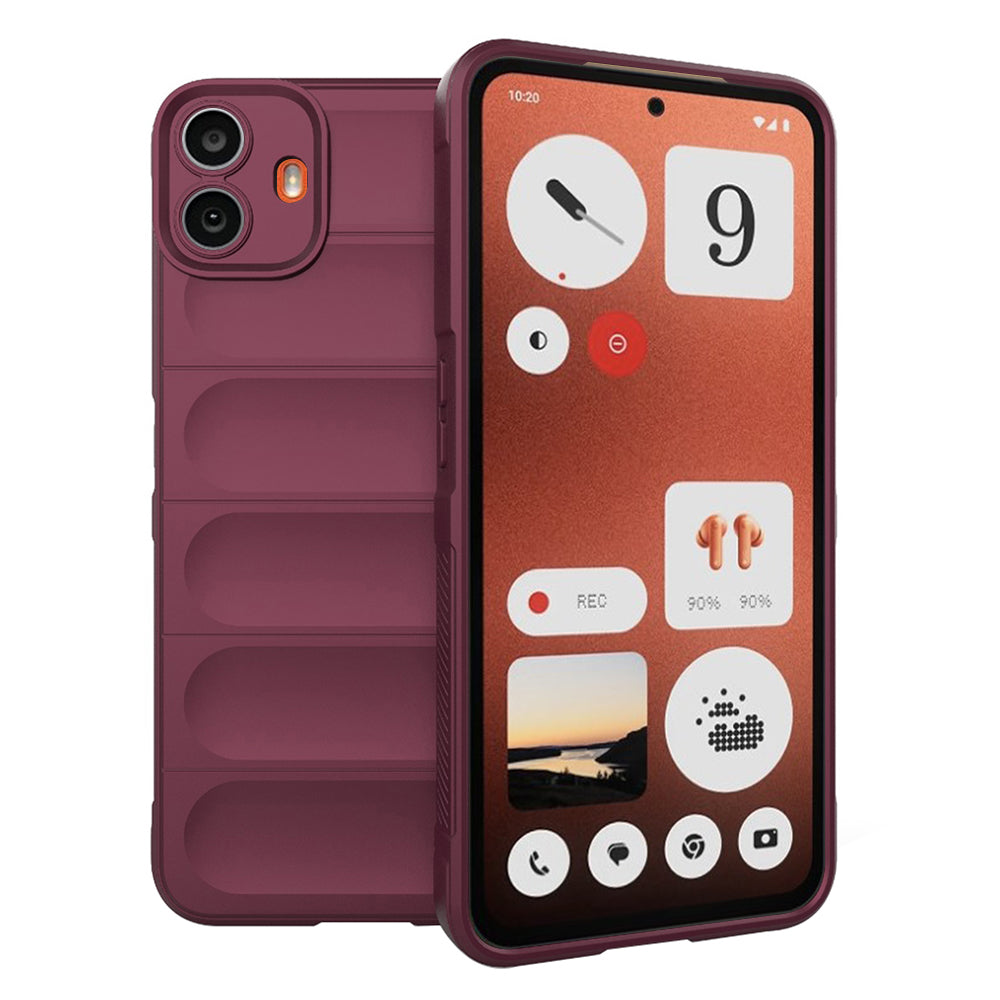 Cover til Nothing CMF Phone 1, Techsuit, Magic Shield, Vinrød