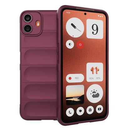 Cover til Nothing CMF Phone 1, Techsuit, Magic Shield, Vinrød