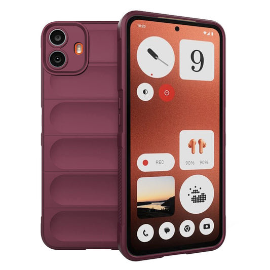 Cover til Nothing CMF Phone 1, Techsuit, Magic Shield, Vinrød