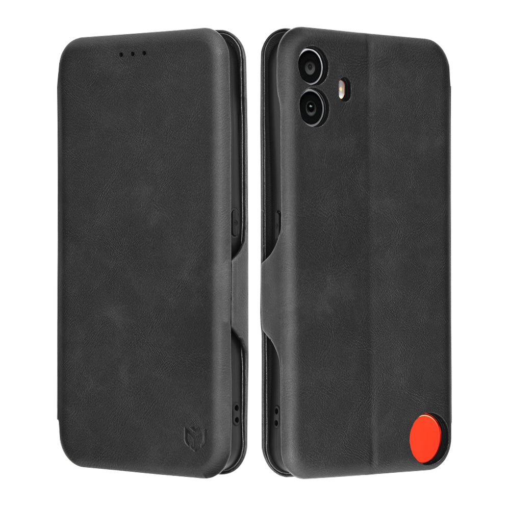Cover til Nothing CMF Phone 1, Techsuit, Safe Wallet Plus, Sort