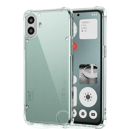 Cover til Nothing CMF Phone 1, Techsuit, Stødabsorberende Klar, Transparent