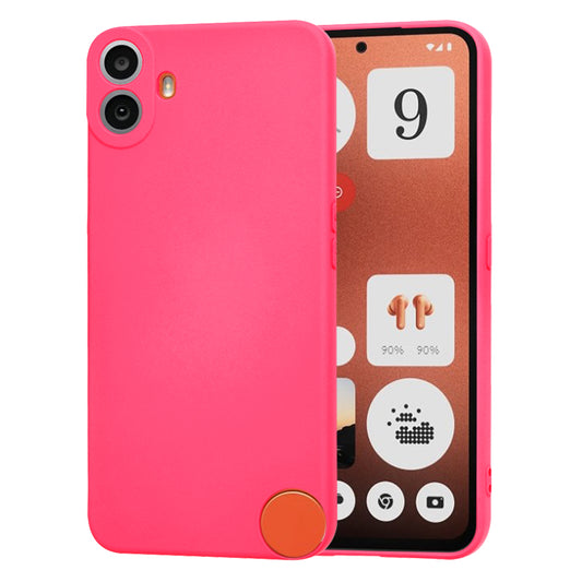 Cover til Nothing CMF Phone 1, Techsuit, SoftFlex, Mørk Rosa