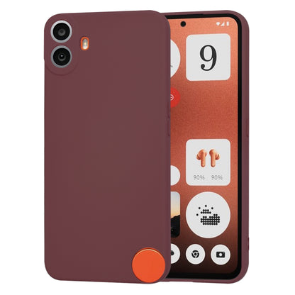 Case for Nothing CMF Phone 1, Techsuit, SoftFlex, Burgundy