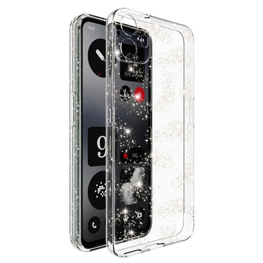 Cover til Nothing CMF Phone 1, Techsuit, SparkleSkin, Transparent