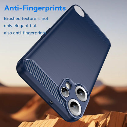 Cover til Nothing CMF Phone 2 Pro, Techsuit, Carbon, Blå