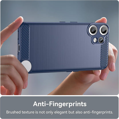 Cover til Nothing CMF Phone 2 Pro, Techsuit, Carbon, Blå