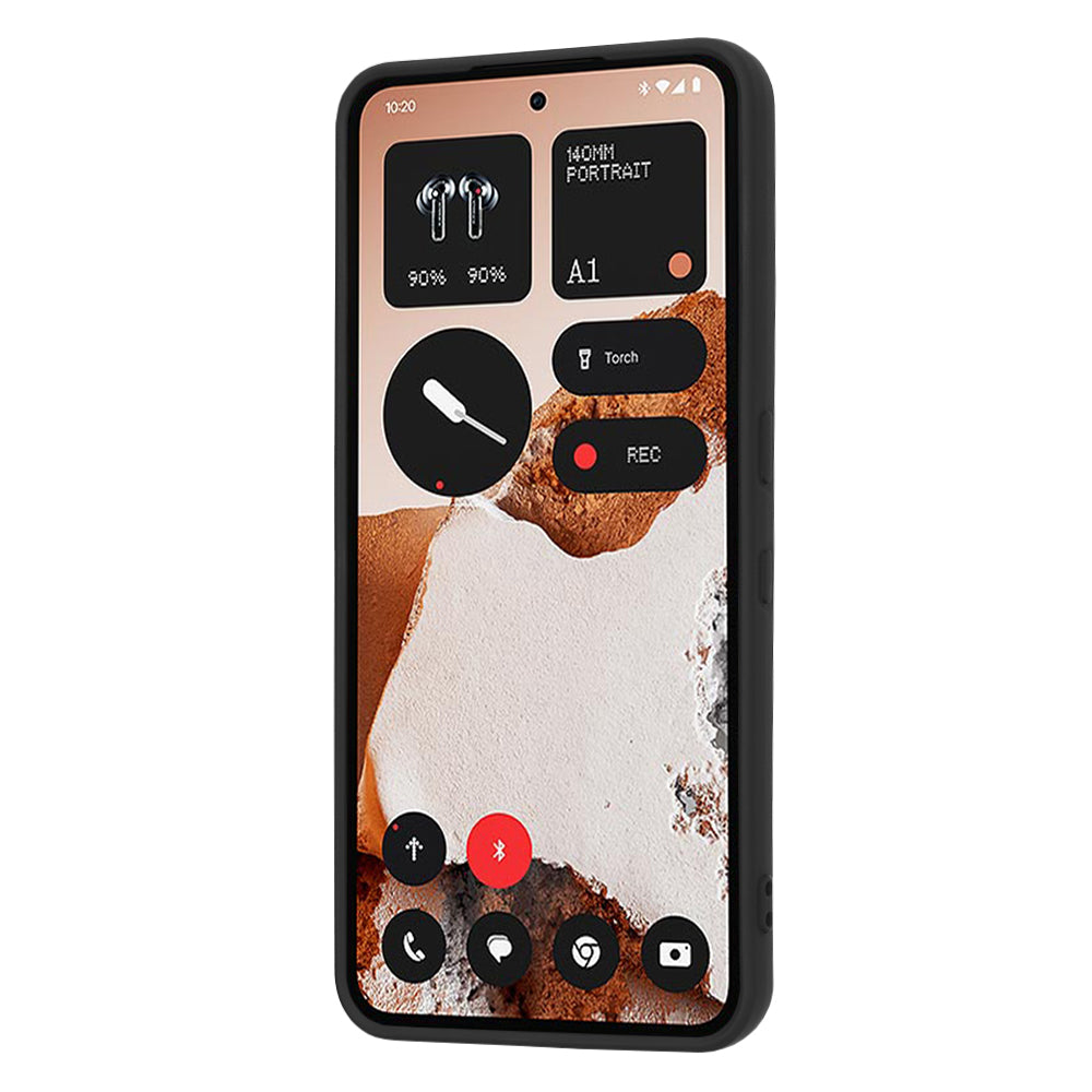 Cover til Nothing CMF Phone 2 Pro, Techsuit, SoftFlex, Sort