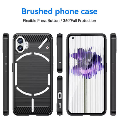Cover til Nothing Phone (1), Techsuit, Carbon, Sort