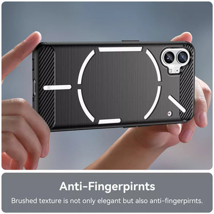 Cover til Nothing Phone (1), Techsuit, Carbon, Sort