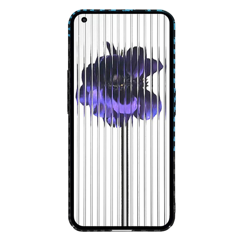Cover til Nothing Phone (1), Techsuit, Carbonite FiberShell, Sort Bleu
