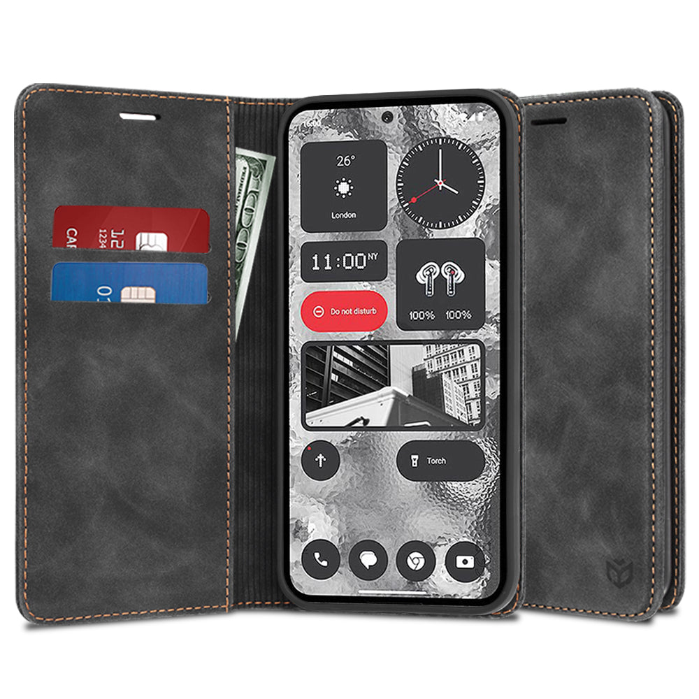 Cover til Nothing Phone (2), Techsuit, Confy, Sort