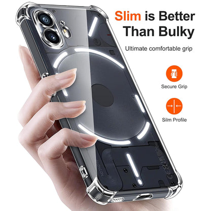 Cover til Nothing Phone (2), Techsuit, Stødabsorberende Klar, Transparent