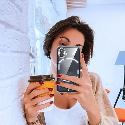 Cover til Nothing Phone (2), Techsuit, Stødabsorberende Klar, Transparent