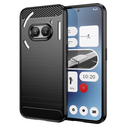 Cover til Nothing Phone (2a) Plus / Phone (2a), Techsuit, Carbon, Sort