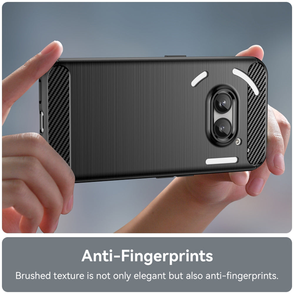 Cover til Nothing Phone (2a) Plus / Phone (2a), Techsuit, Carbon, Sort
