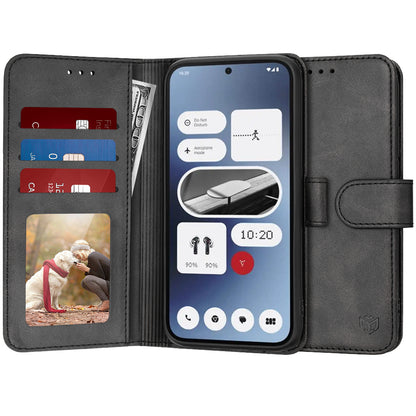 Cover til Nothing Phone (2a) Plus / Phone (2a), Techsuit, Diary Book, Sort