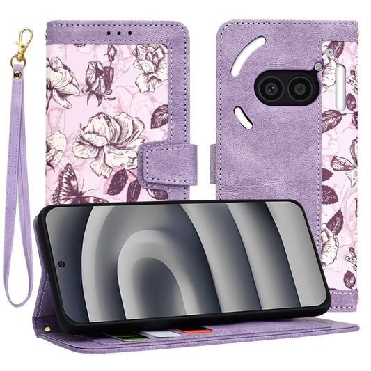 Cover til Nothing Phone (2a) Plus / Phone (2a), Techsuit, FlipCraft, Lilla