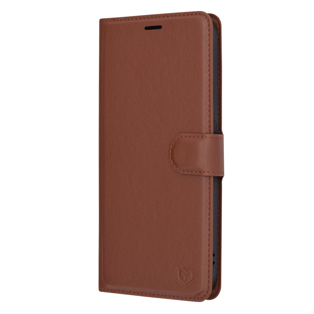 Cover til Nothing Phone (2a) Plus / Phone (2a), Techsuit, Leather Folio, Brun