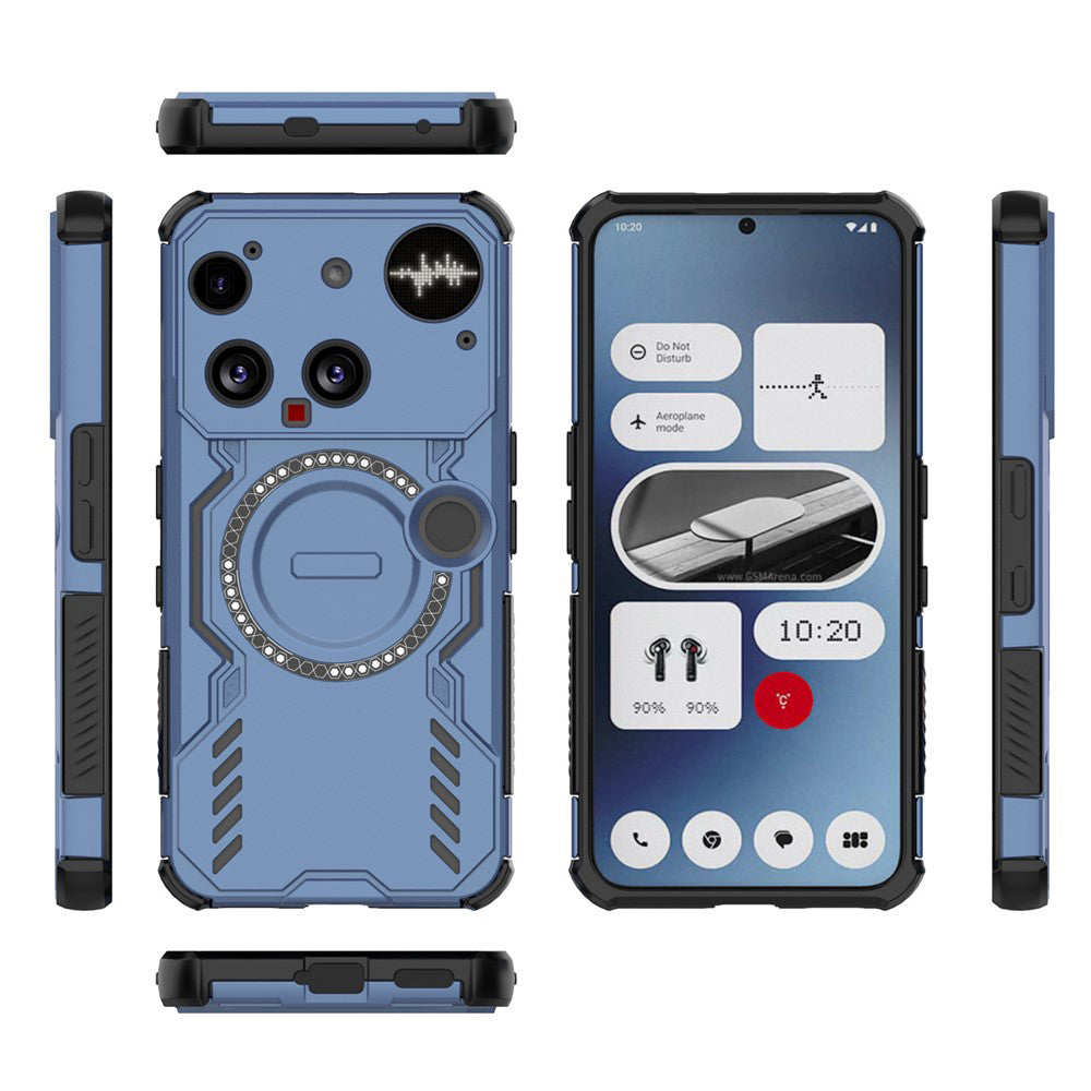 MagSafe-etui til Nothing Phone (3), Techsuit, ArmorMag, Blå