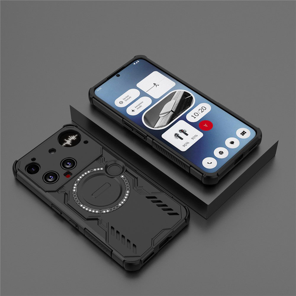MagSafe-etui til Nothing Phone (3), Techsuit, ArmorMag, Sort