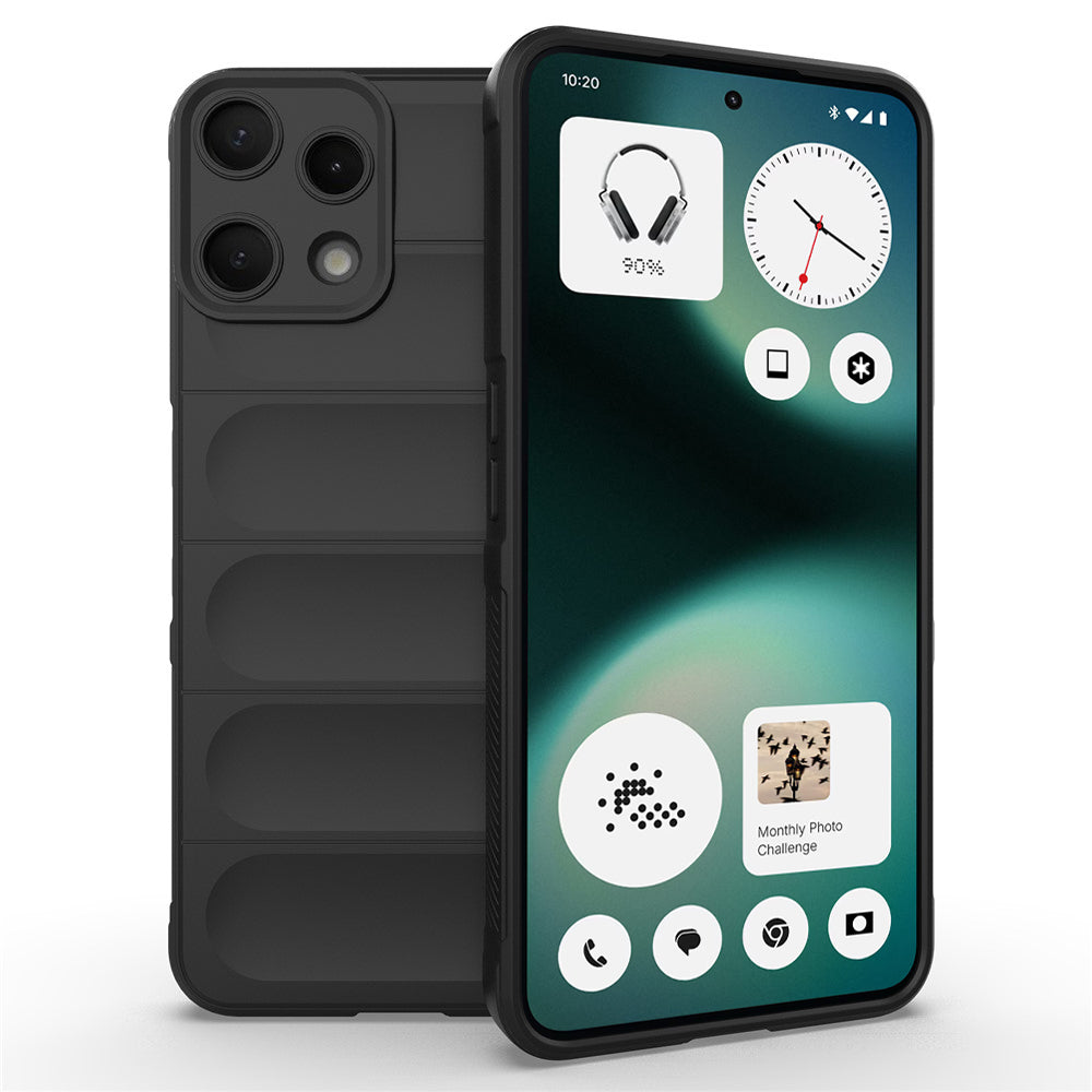 Etui til Nothing Phone (3a) Lite, Techsuit, Magic Shield, Sort