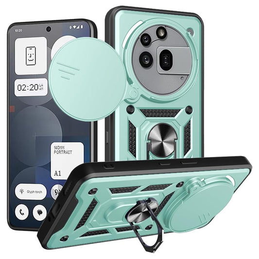 Cover til Nothing Phone (3a) Pro, Techsuit, CamShield, Grøn