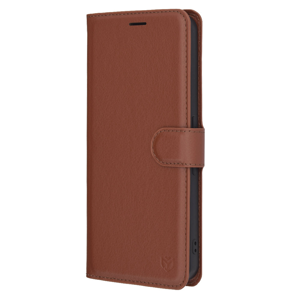 Cover til Nothing Phone (3a) Pro, Techsuit, Leather Folio, Brun