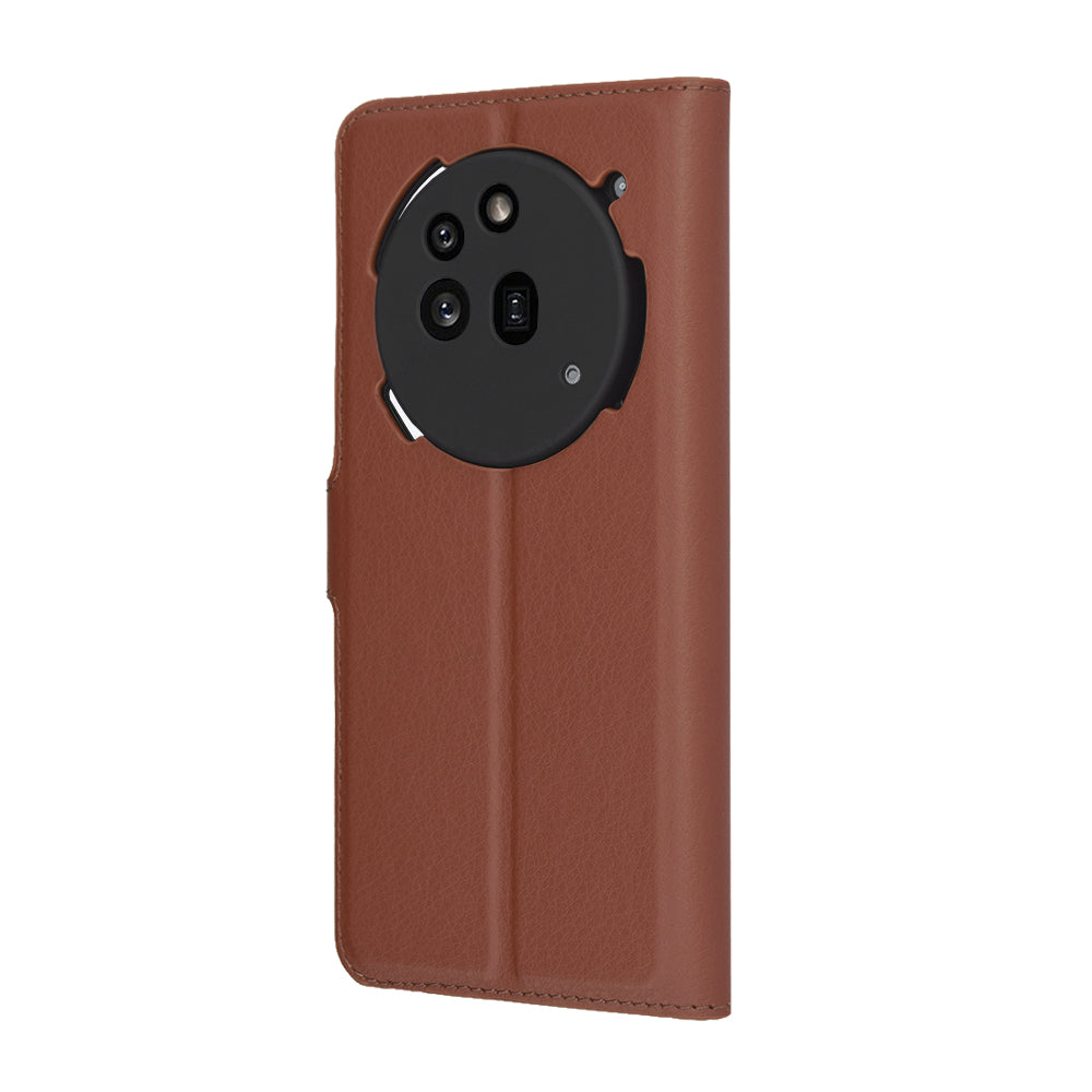 Cover til Nothing Phone (3a) Pro, Techsuit, Leather Folio, Brun