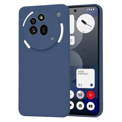Cover til Nothing Phone (3a) Pro, Techsuit, SoftFlex, Mørkeblå