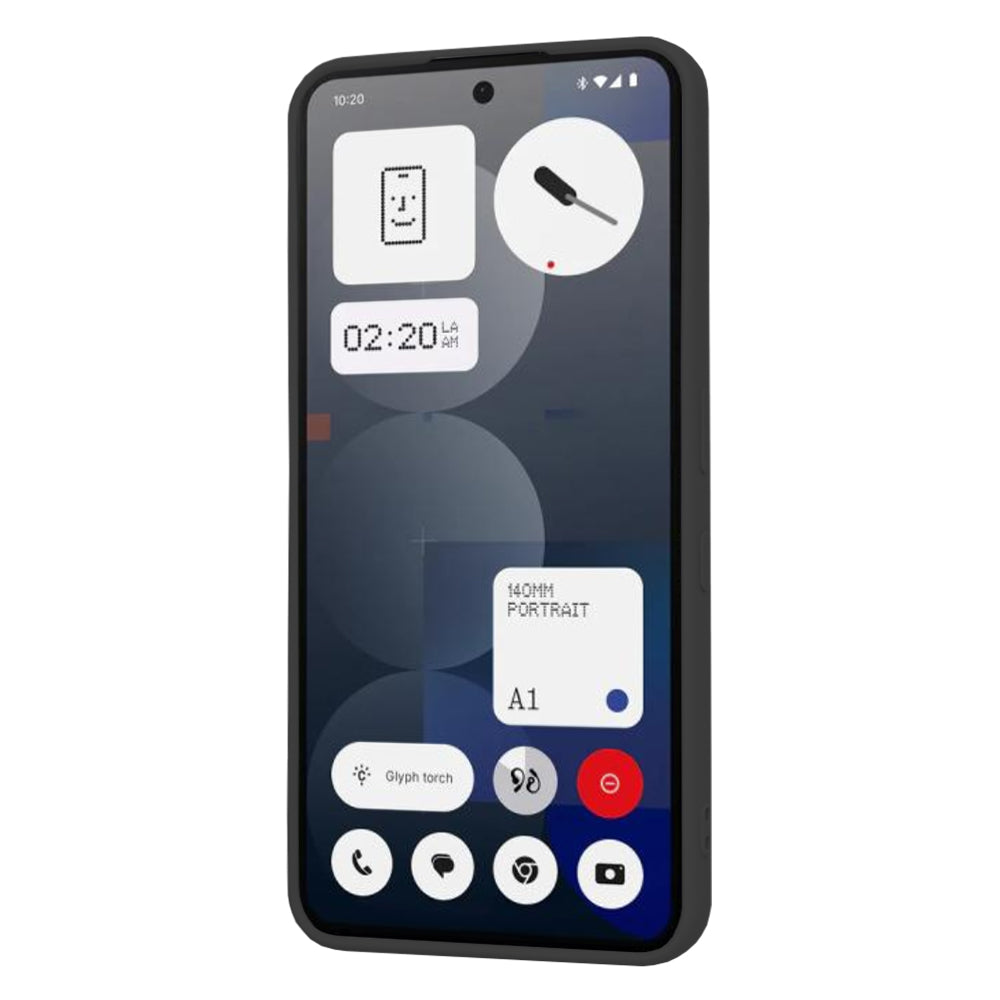 Cover til Nothing Phone (3a) Pro, Techsuit, SoftFlex, Sort