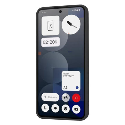 Cover til Nothing Phone (3a) Pro, Techsuit, SoftFlex, Sort