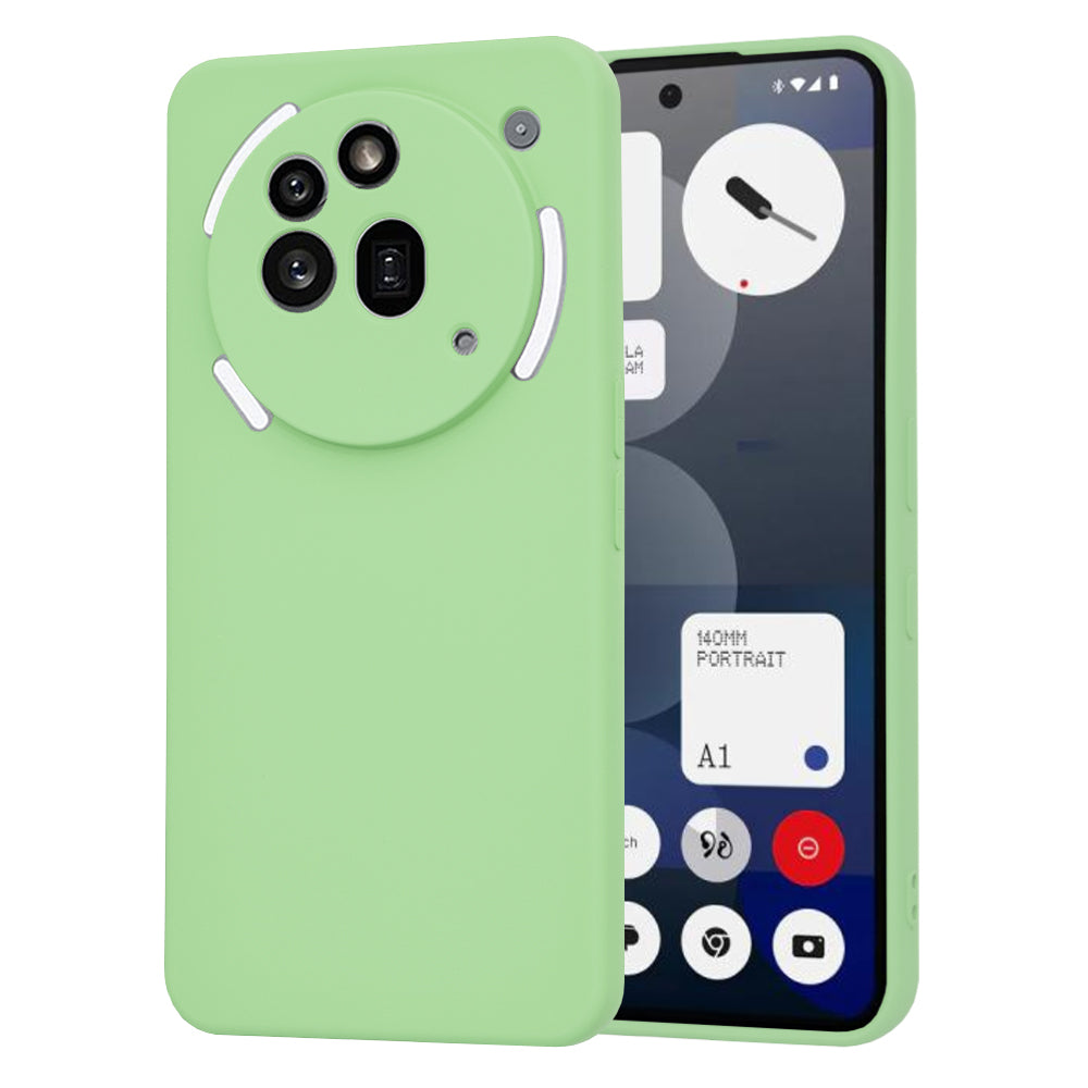 Cover til Nothing Phone (3a) Pro, Techsuit, SoftFlex, Lysegrøn