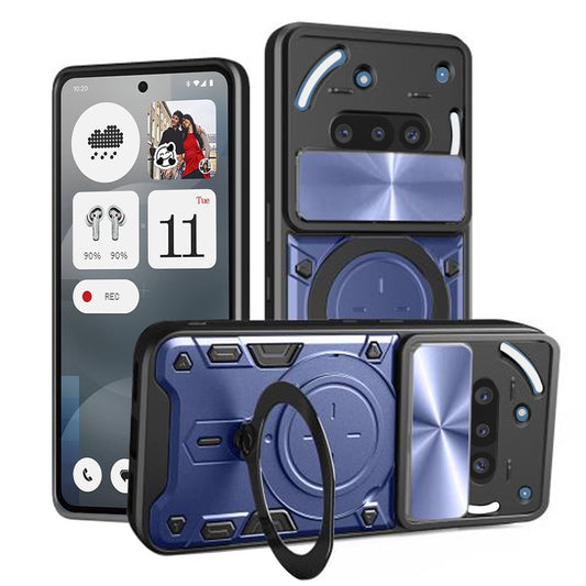 Cover til Nothing Phone (3a), Techsuit, CamGuard Pro, Blå