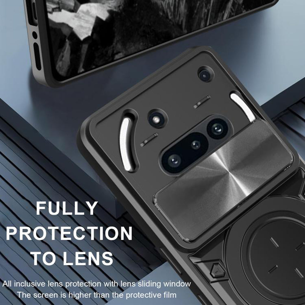 Cover til Nothing Phone (3a), Techsuit, CamGuard Pro, Lilla