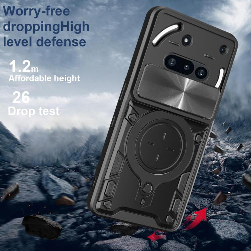 Cover til Nothing Phone (3a), Techsuit, CamGuard Pro, Lilla