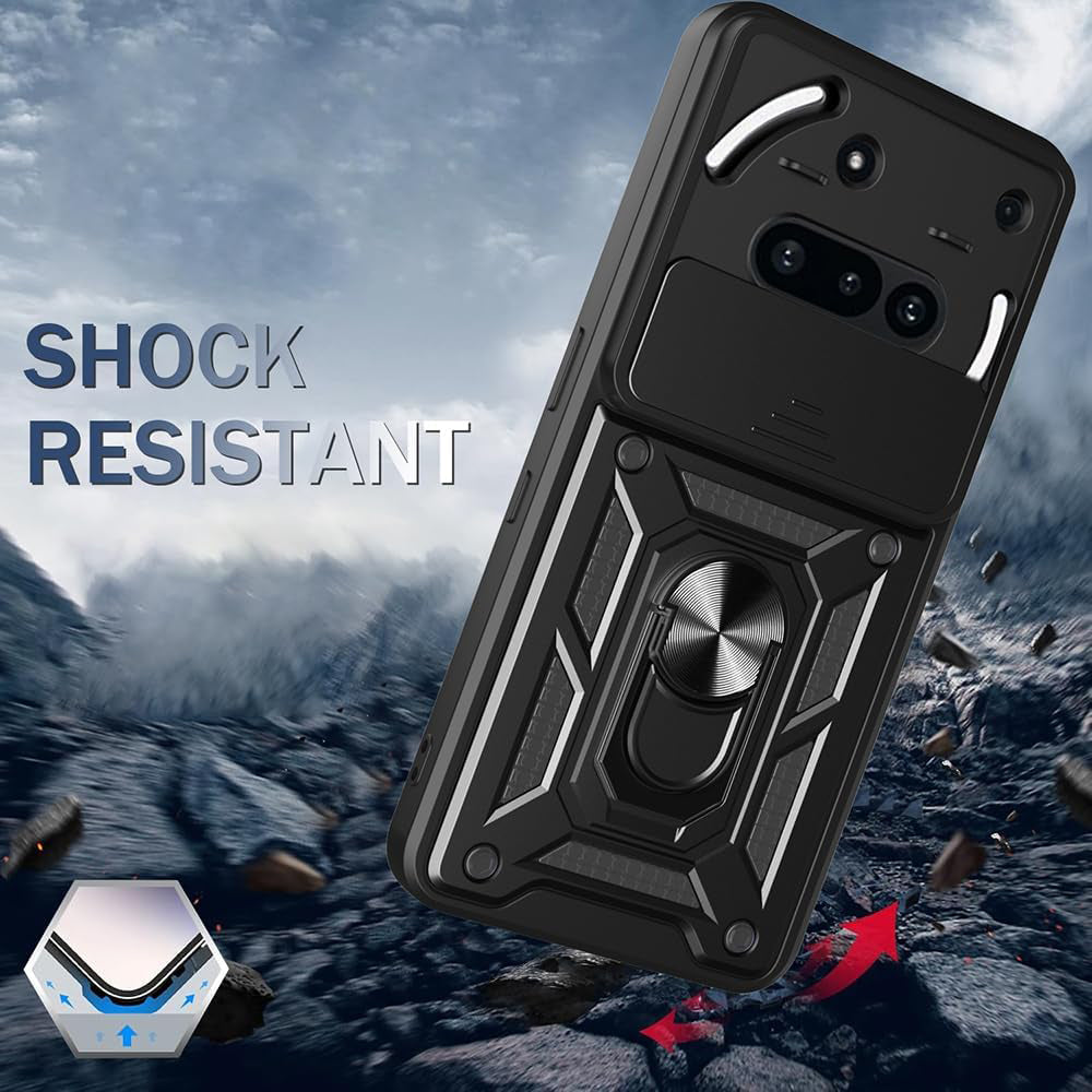 Cover til Nothing Phone (3a), Techsuit, CamShield, Blå