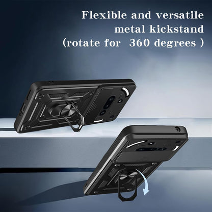 Cover til Nothing Phone (3a), Techsuit, CamShield, Sort