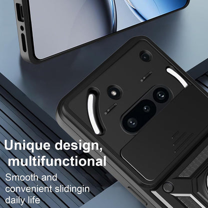 Cover til Nothing Phone (3a), Techsuit, CamShield, Sort