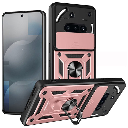 Cover til Nothing Phone (3a), Techsuit, CamShield, Pink