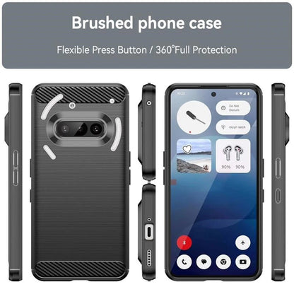 Cover til Nothing Phone (3a), Techsuit, Carbon, Blå