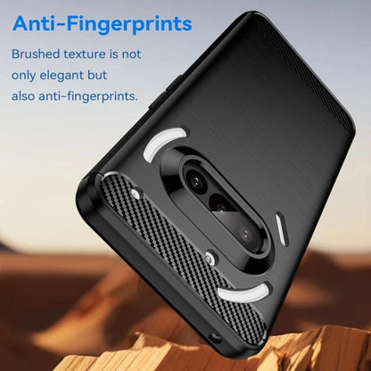 Cover til Nothing Phone (3a), Techsuit, Carbon, Blå