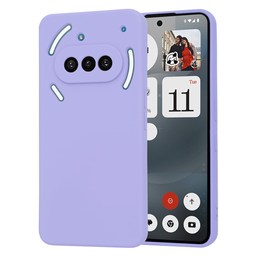 Cover til Nothing Phone (3a), Techsuit, SoftFlex, Lys Lilla