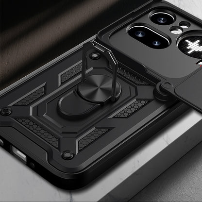 Etui til Nothing Phone (4a) Pro, Techsuit, CamShield, Sort