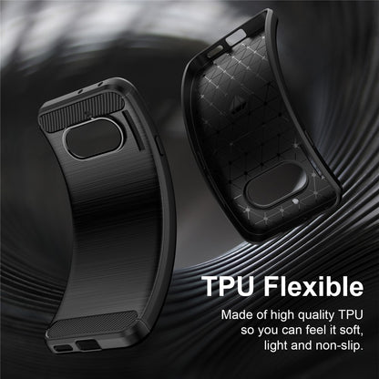 Etui til Nothing Phone (4a), Techsuit, Carbon, Sort