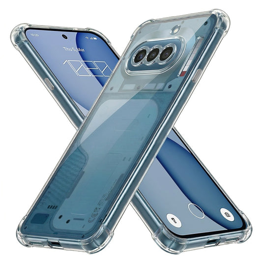 Etui til Nothing Phone (4a), Techsuit, Shockproof Clear, Gennemsigtig
