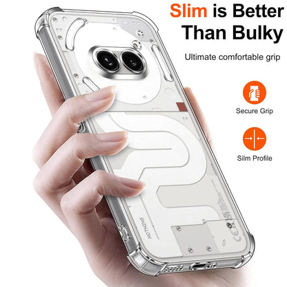 Etui til Nothing Phone (4a), Techsuit, Shockproof Clear, Gennemsigtig