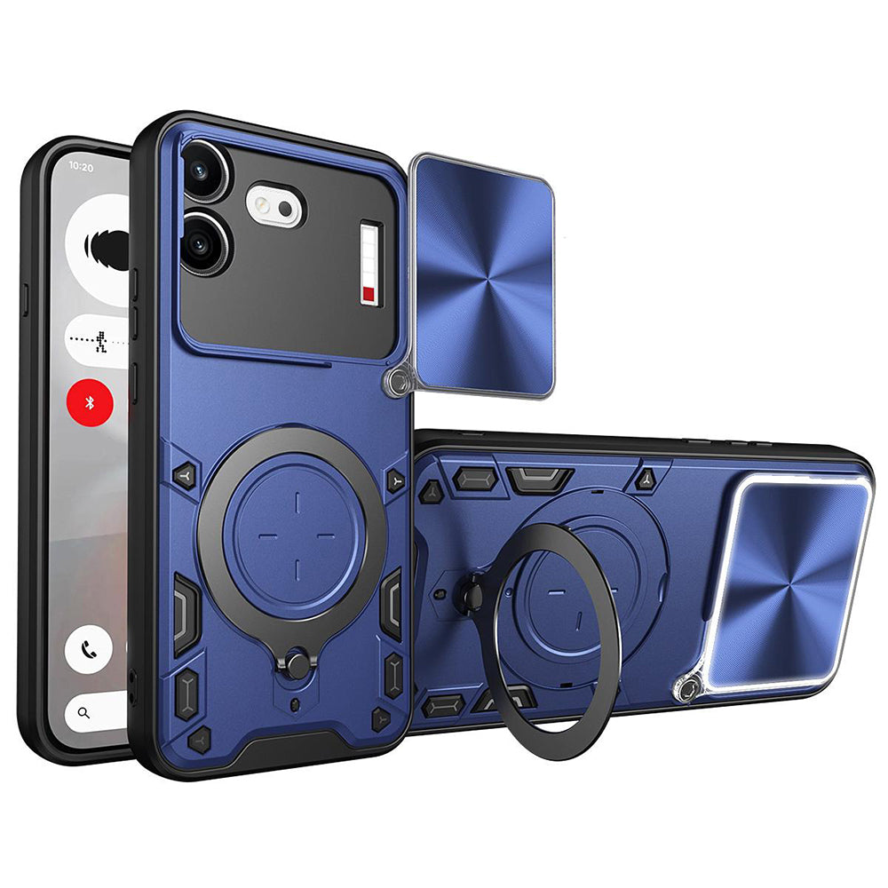 Cover til Nothing Phone (4b), Techsuit, CamGuard Pro, Blå