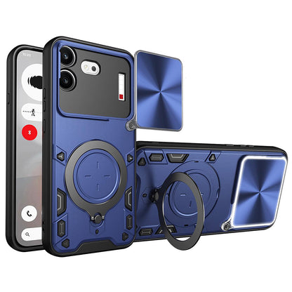 Cover til Nothing Phone (4b), Techsuit, CamGuard Pro, Blå