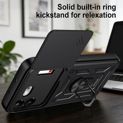Cover til Nothing Phone (4b), Techsuit, CamShield, Blå