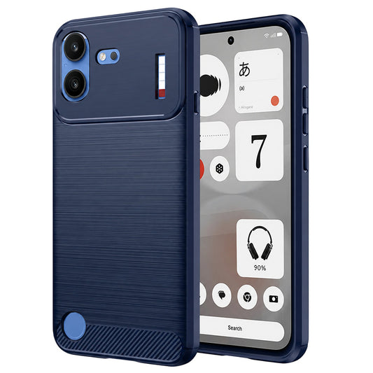 Cover til Nothing Phone (4b), Techsuit, Carbon, Blå